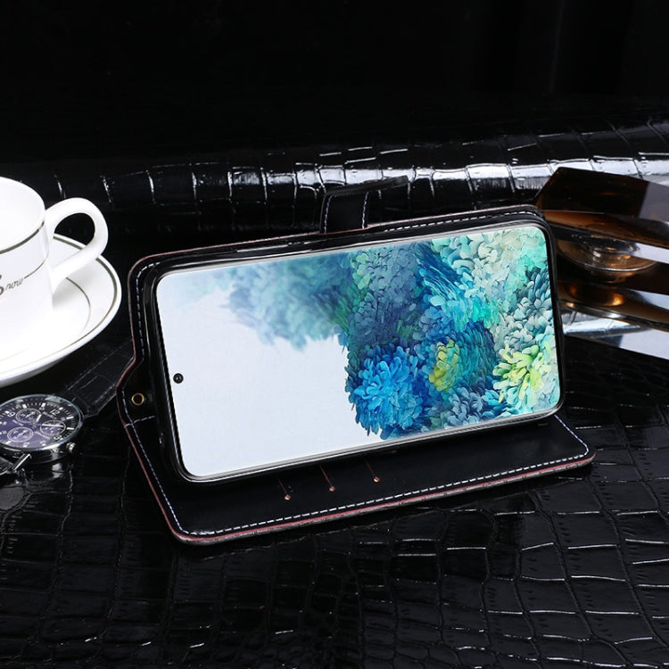 For Galaxy S20 Plus idewei Crocodile Texture Horizontal Flip Leather Case with Holder & Card Slots & Wallet