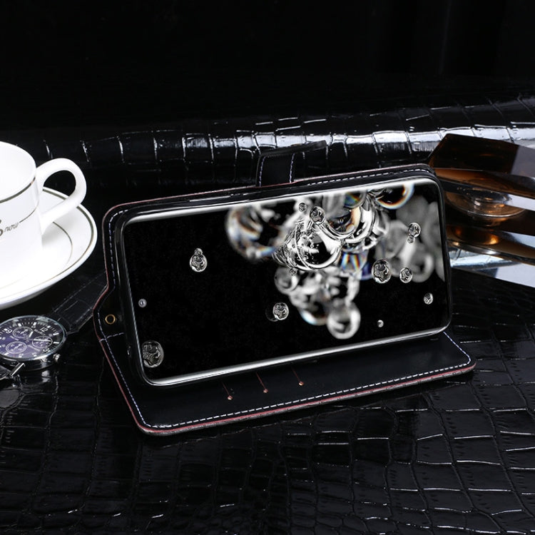For Galaxy S20 Ultra idewei Crocodile Texture Horizontal Flip Leather Case with Holder & Card Slots & Wallet