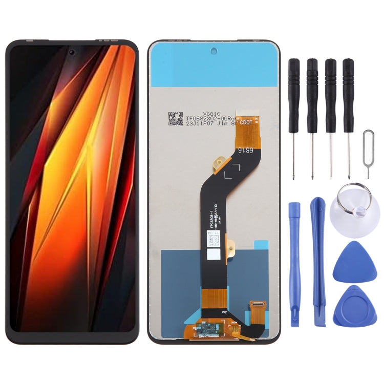 OEM LCD Screen For Tecno Pova 4 LG7n / Pova Neo 2 LG6n with Digitizer Full Assembly