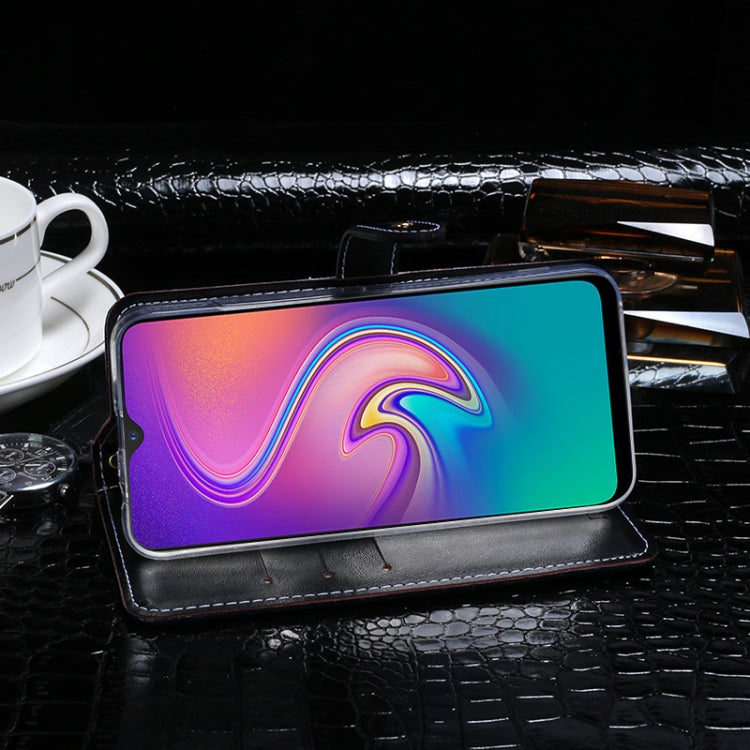 For Infinix S4 idewei Crocodile Texture Horizontal Flip Leather Case with Holder & Card Slots & Wallet