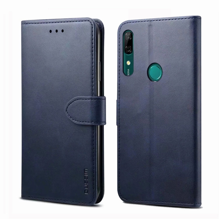 For Huawei P Smart Z GUSSIM Business Style Horizontal Flip Leather Case with Holder & Card Slots & Wallet