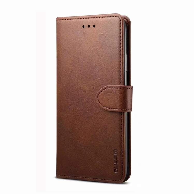 For Huawei P Smart Z GUSSIM Business Style Horizontal Flip Leather Case with Holder & Card Slots & Wallet