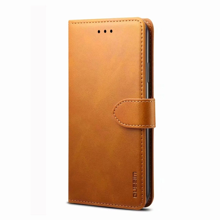 For Huawei P Smart Z GUSSIM Business Style Horizontal Flip Leather Case with Holder & Card Slots & Wallet