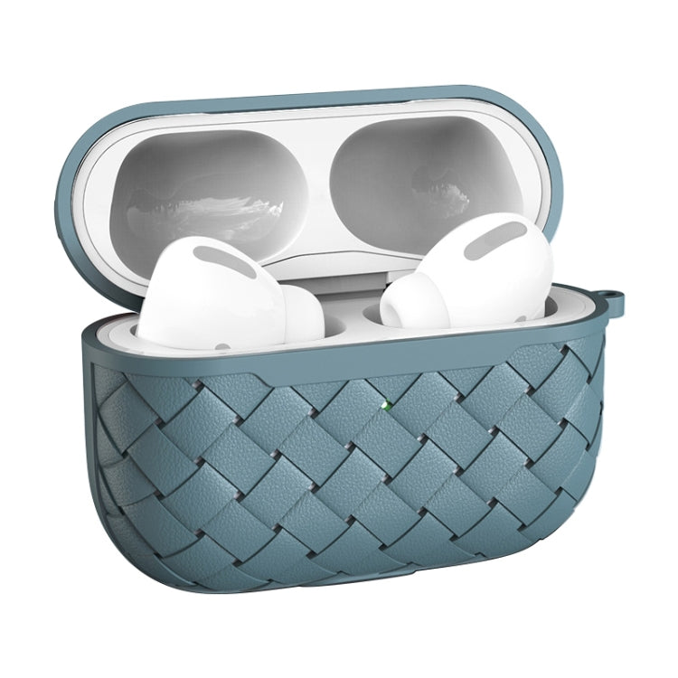 For AirPods Pro Weave Texture TPU Wireless Earphone Protective Case