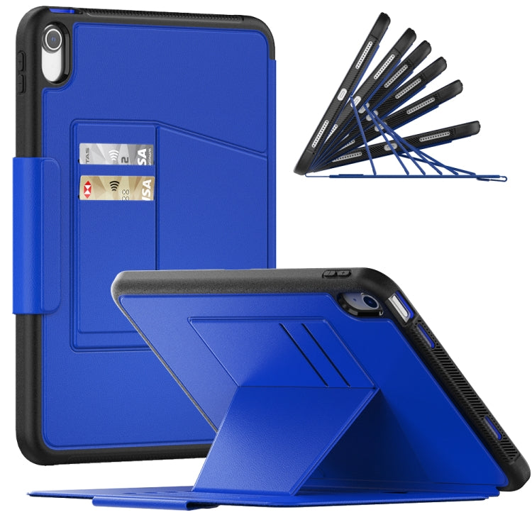 For iPad 10th Gen 10.9 2022 PC + TPU + PU Protective Tablet Case with Pen Slot / Sleep / Wake-up Function