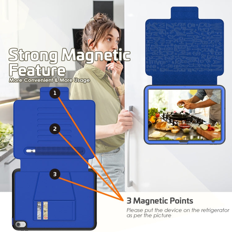 For iPad 10th Gen 10.9 2022 PC + TPU + PU Protective Tablet Case with Pen Slot / Sleep / Wake-up Function