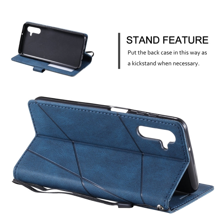 For Samsung Galaxy A14 5G Skin Feel Splicing Leather Phone Case