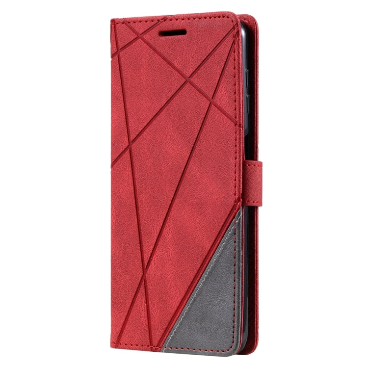 For Samsung Galaxy A14 5G Skin Feel Splicing Leather Phone Case