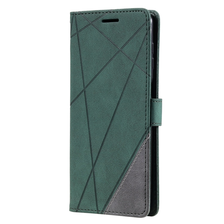 For Samsung Galaxy A14 5G Skin Feel Splicing Leather Phone Case