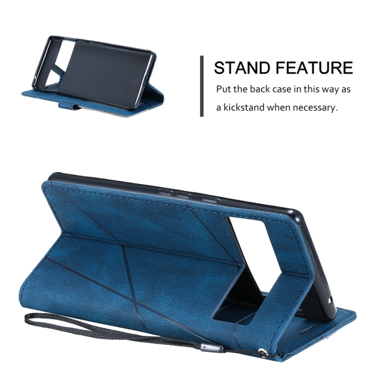 For Google Pixel 7 Pro Skin Feel Splicing Leather Phone Case