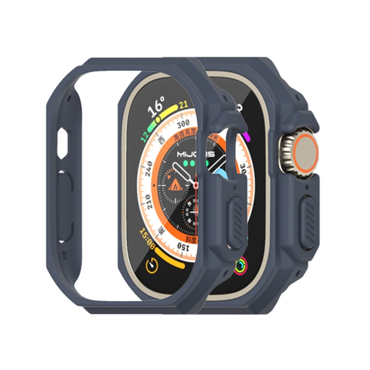 For Apple Watch Ultra 49mm Mijobs Ultra-thin Bezel PC Watch Case