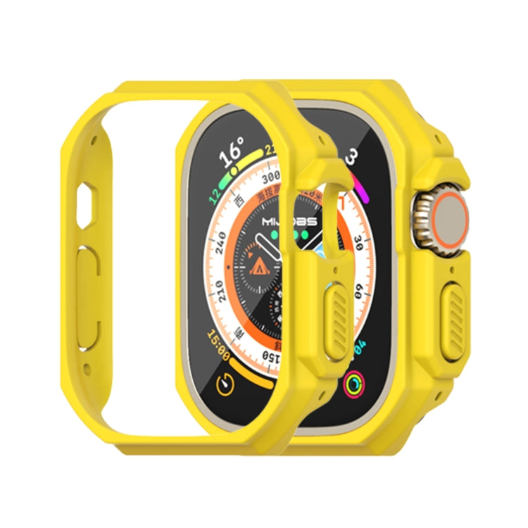 For Apple Watch Ultra 49mm Mijobs Ultra-thin Bezel PC Watch Case