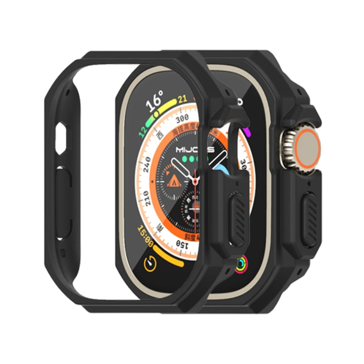 For Apple Watch Ultra 49mm Mijobs Ultra-thin Bezel PC Watch Case