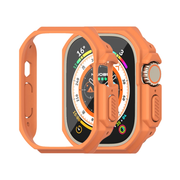 For Apple Watch Ultra 49mm Mijobs Ultra-thin Bezel PC Watch Case