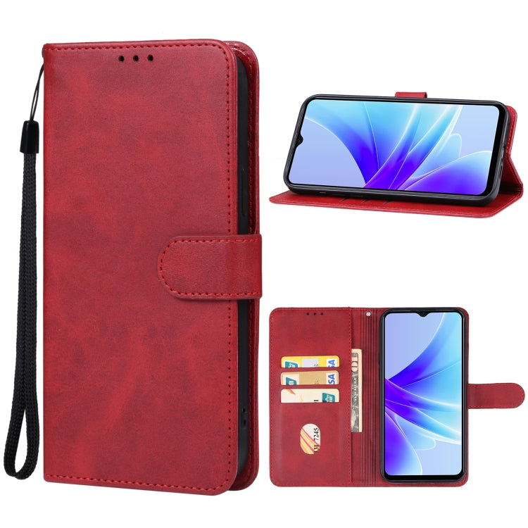 For OPPO A77 4G Leather Phone Case
