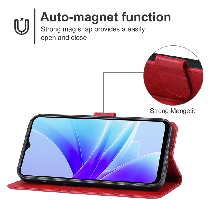 For OPPO A77 4G Leather Phone Case