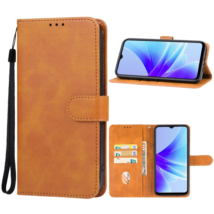 For OPPO A77 4G Leather Phone Case