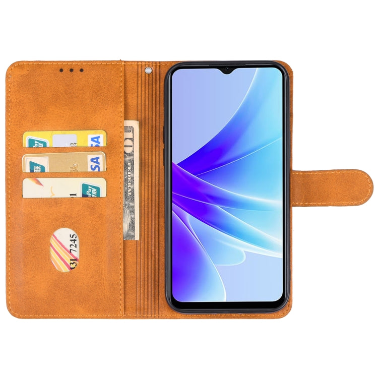 For OPPO A77 4G Leather Phone Case