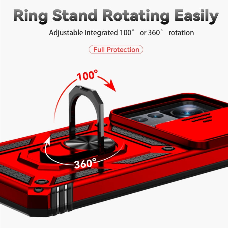 For Xiaomi 12T/12T Pro/Redmi K50 Ultra Sliding Camshield Holder Phone Case
