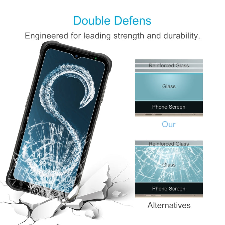 For Ulefone Armor 12S 10pcs 0.26mm 9H 2.5D Tempered Glass Film