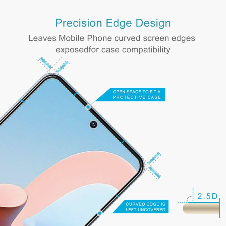 For ZTE Voyage 40 Pro+ 10pcs 0.26mm 9H 2.5D Tempered Glass Film