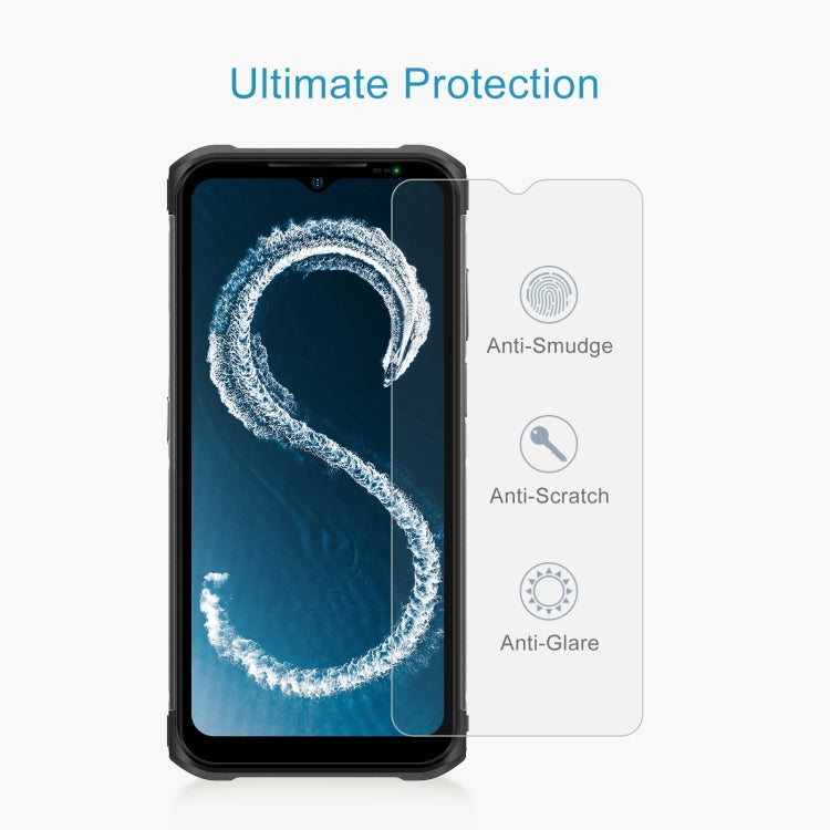 For Ulefone Armor 12S 50pcs 0.26mm 9H 2.5D Tempered Glass Film