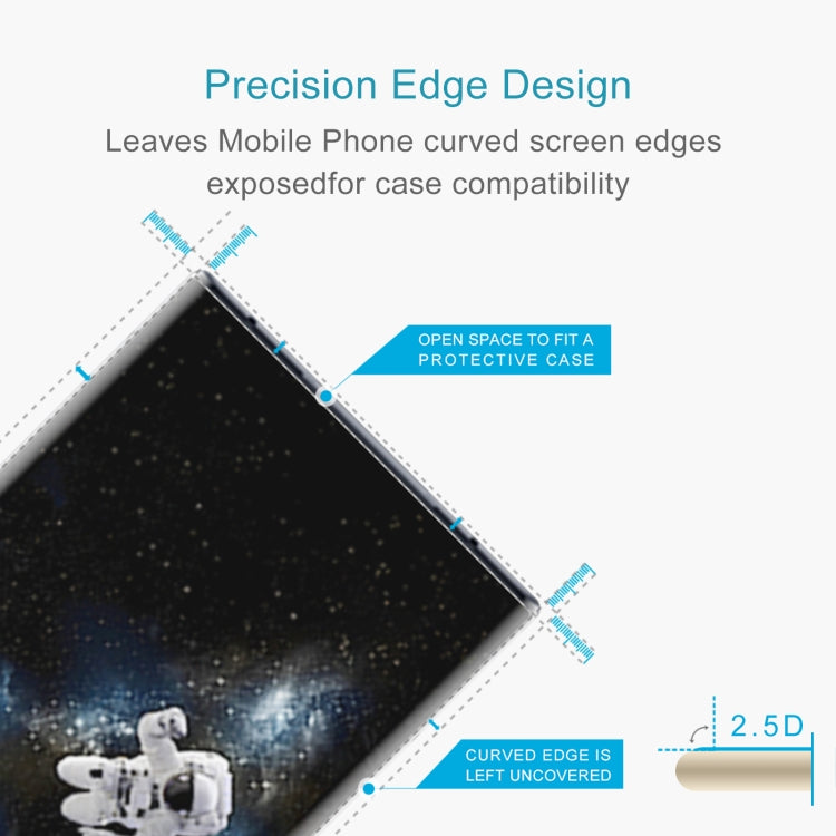 For ZTE Axon 40 Ultra Space Edition 50pcs 0.26mm 9H 2.5D Tempered Glass Film