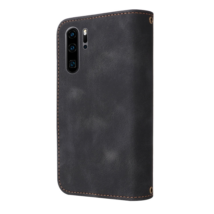 For Huawei P30 Pro Multifunctional Card Slot Zipper Wallet Leather Phone Case