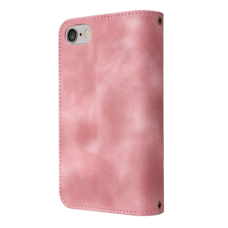 For iPhone 6s / 6 Multifunctional Card Slot Zipper Wallet Leather Phone Case