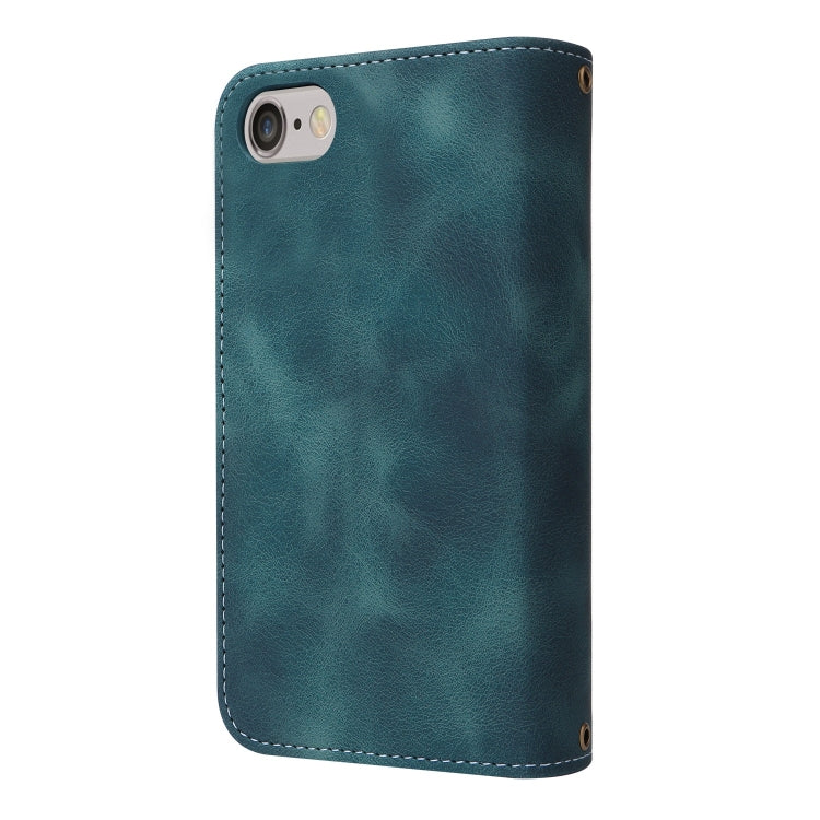 For iPhone 6s / 6 Multifunctional Card Slot Zipper Wallet Leather Phone Case