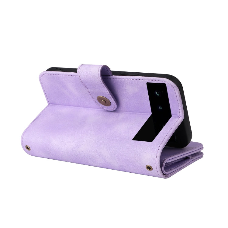 For Google Pixel 6 Multifunctional Card Slot Zipper Wallet Leather Phone Case