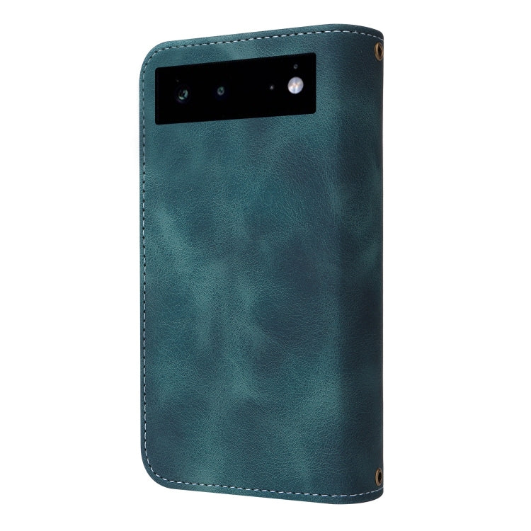 For Google Pixel 6 Pro Multifunctional Card Slot Zipper Wallet Leather Phone Case