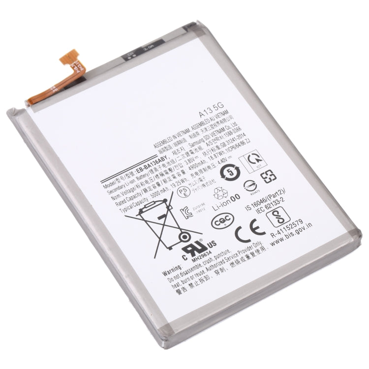 For Samsung Galaxy A13 5G 4900mAh EB-BA136ABY Battery Replacement