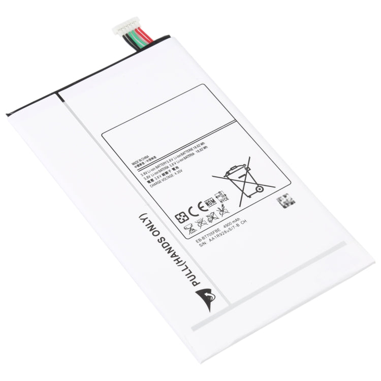 For Samsung Galaxy Tab S 8.4 4900mAh EB-BT705FBE Battery Replacement
