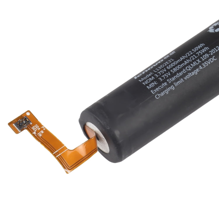 For Lenovo Yoga Tablet 8 6000mAh L13D2E31 L13C2E31 Battery Replacement