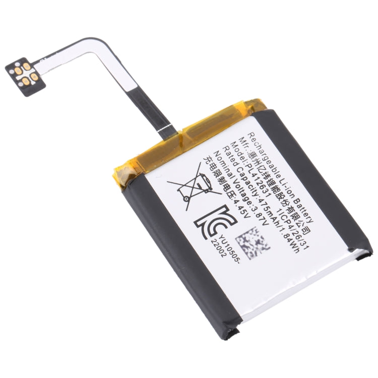 For Amazfit GTR 4 475mAh PL412631 Battery Replacement