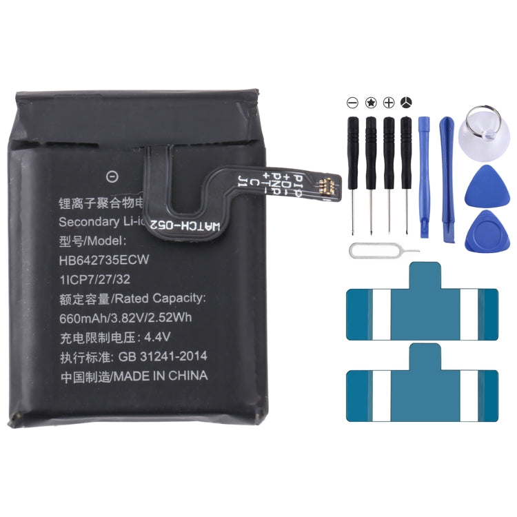 For Huawei 3 Pro/3S/3X/Honor K2 Kids 660mAh HB642735ECW Battery Replacement