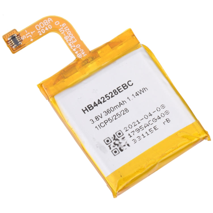 For Huawei Watch 1 300mAh HB442528EBC Battery Replacement