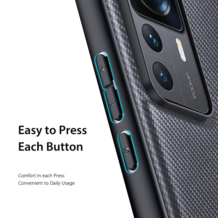 For Xiaomi 12T Pro DUX DUCIS Fino Series PU + TPU Phone Case(Grey)