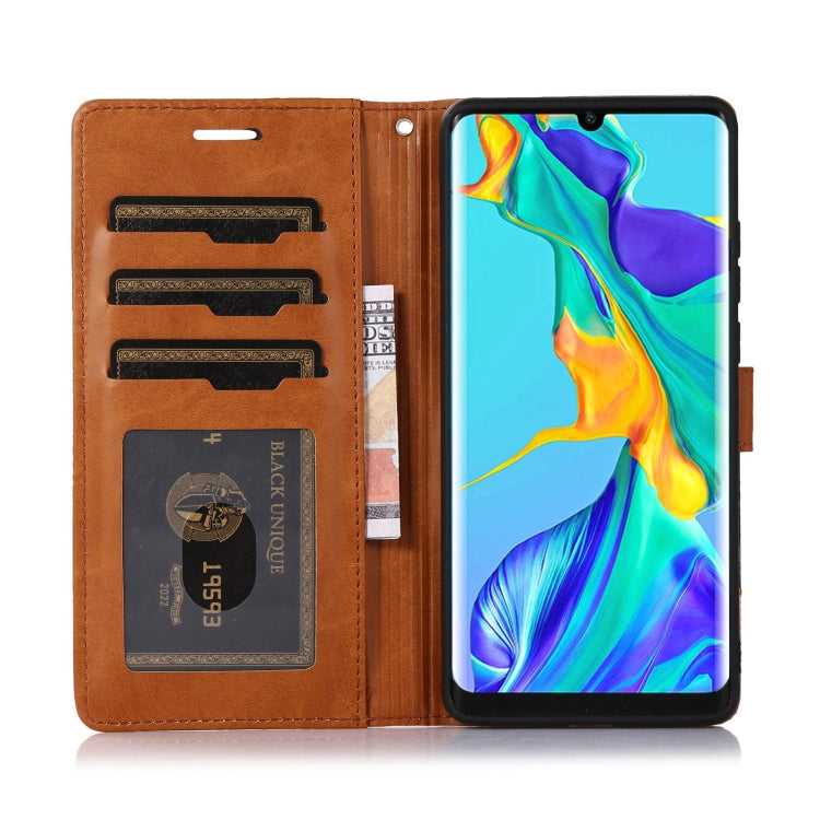 For Huawei P30 Pro Splicing Leather Phone Case