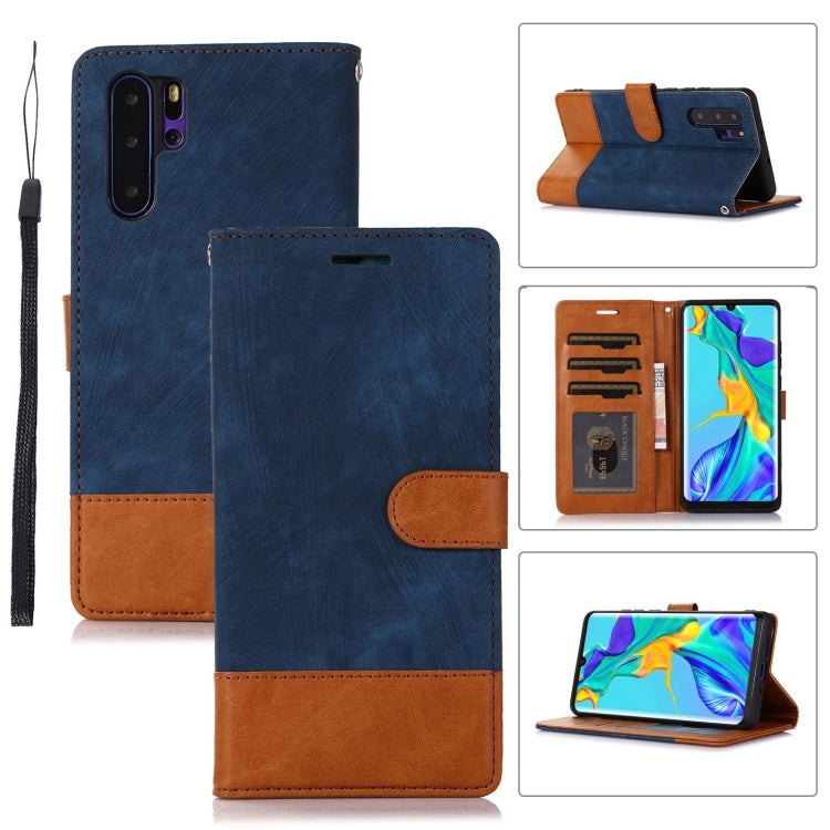 For Huawei P30 Pro Splicing Leather Phone Case