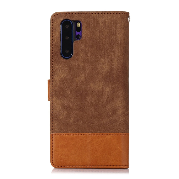 For Huawei P30 Pro Splicing Leather Phone Case
