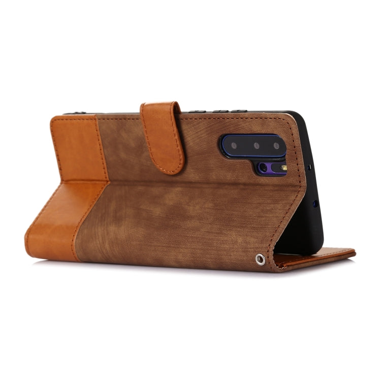 For Huawei P30 Pro Splicing Leather Phone Case