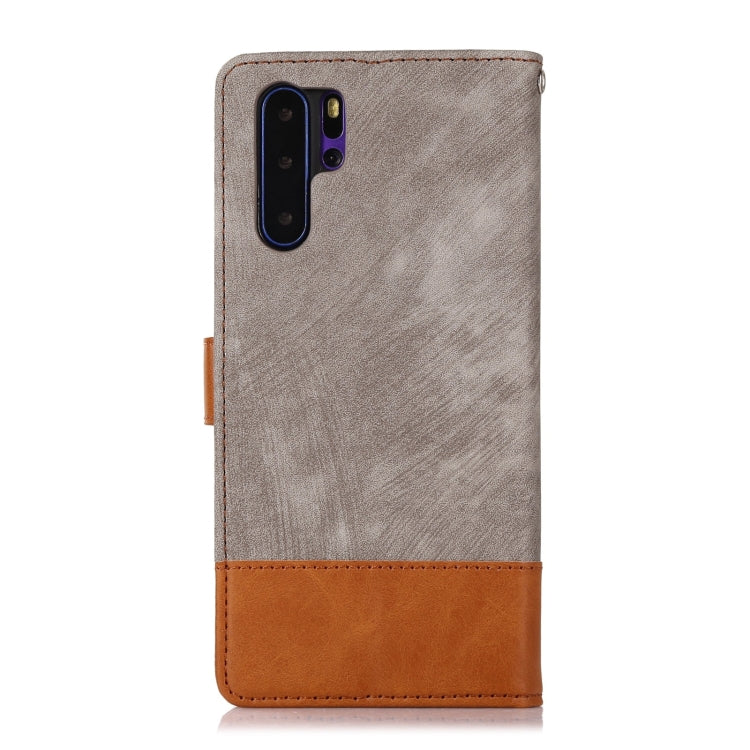 For Huawei P30 Pro Splicing Leather Phone Case