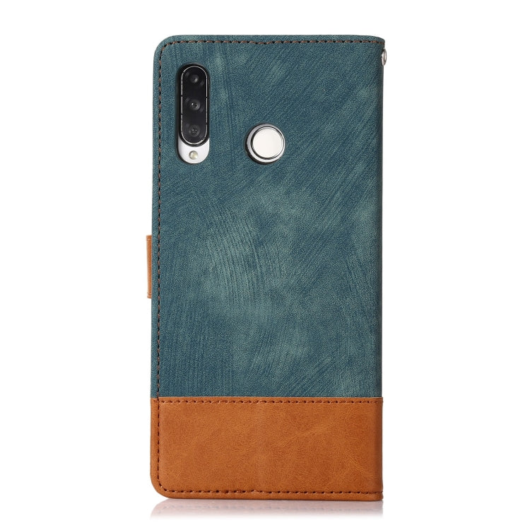 For Huawei P30 Lite Splicing Leather Phone Case