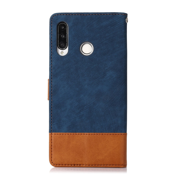 For Huawei P30 Lite Splicing Leather Phone Case