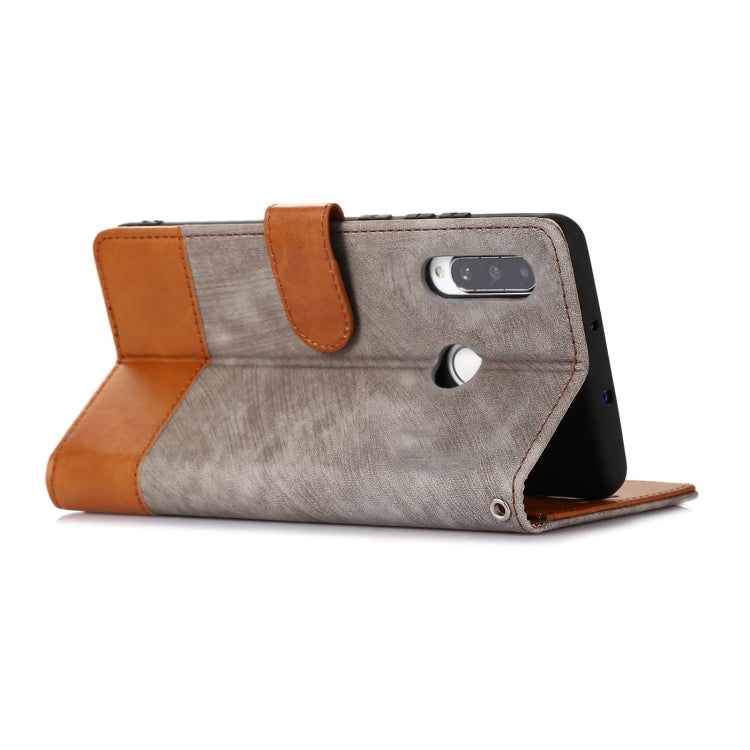 For Huawei P30 Lite Splicing Leather Phone Case