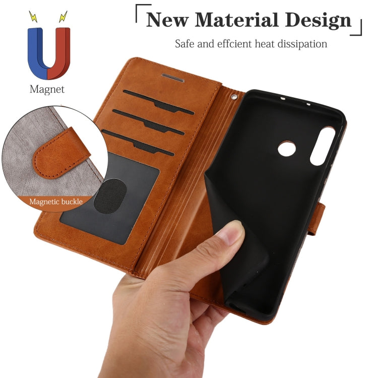 For Huawei P30 Lite Splicing Leather Phone Case