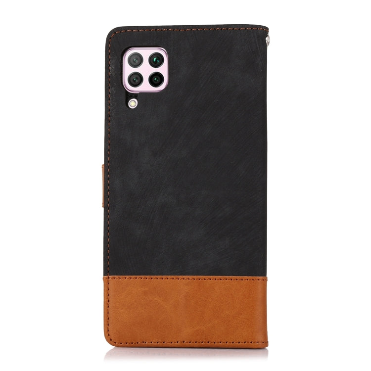 For Huawei P40 Lite / Nova 6 SE Splicing Leather Phone Case