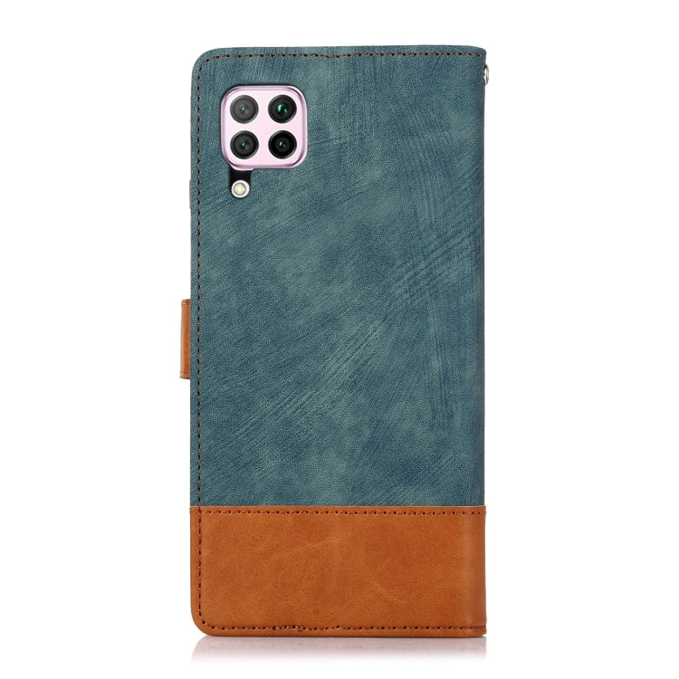 For Huawei P40 Lite / Nova 6 SE Splicing Leather Phone Case